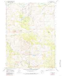 Fly Creek 1969 topographic map thumbnail