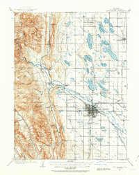 Fort Collins 1906 topographic map thumbnail