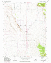 Fort Garland SW 1967 topographic map thumbnail