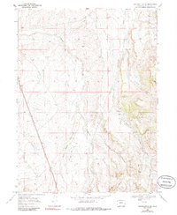 Fortification NE 1969 topographic map thumbnail