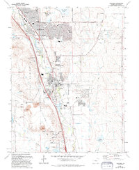 Fountain 1961 topographic map thumbnail