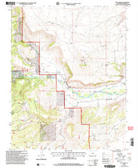 Fox Creek 2001 topographic map thumbnail