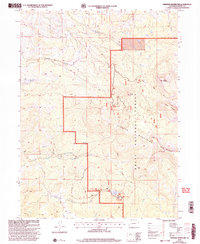 Freeman Reservoir 2000 topographic map thumbnail