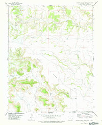 Furnish Canyon West 1978 topographic map thumbnail