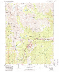 Garfield 1982 topographic map thumbnail