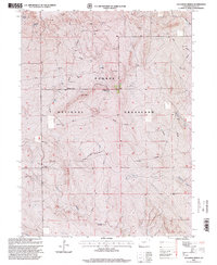 Gatehook Spring 1997 topographic map thumbnail