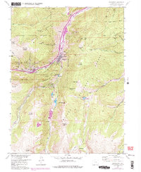 Georgetown 1957 topographic map thumbnail