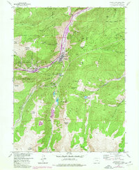 Georgetown 1957 topographic map preview