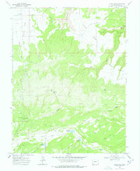 Glade Park 1969 topographic map thumbnail