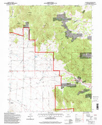 Glentivar 1994 topographic map thumbnail