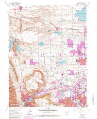 Golden 1965 topographic map thumbnail