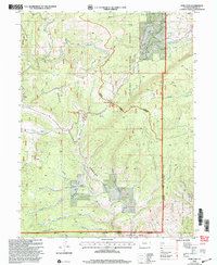 Gore Pass 2000 topographic map thumbnail