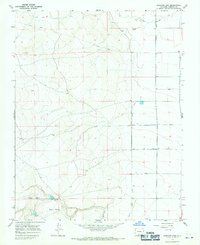 Goshawk Dam 1967 topographic map thumbnail