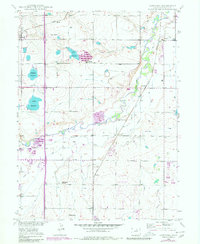 Gowanda 1949 topographic map preview
