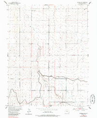 Granada NE 1955 topographic map thumbnail