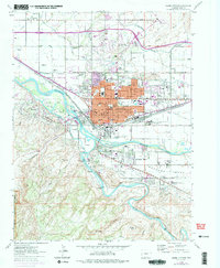 Grand Junction 1962 topographic map thumbnail