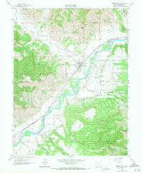 Grand Valley topographic map thumbnail