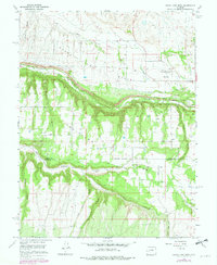 Grand View Mesa 1965 topographic map thumbnail