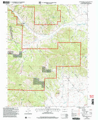 Graveyard Gulch 2001 topographic map thumbnail