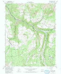 Gray Head 1953 topographic map thumbnail