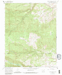 Greenie Mountain 1967 topographic map thumbnail