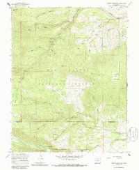Greenie Mountain 1967 topographic map thumbnail
