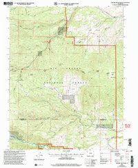 Greenie Mountain 2001 topographic map thumbnail