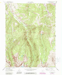 Grouse Mountain 1962 topographic map thumbnail