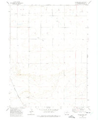 Grover North 1972 topographic map thumbnail