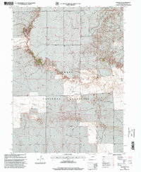 Grover SE 1997 topographic map thumbnail