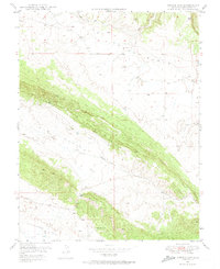 Gypsum Gap 1948 topographic map thumbnail