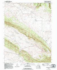 Gypsum Gap 1994 topographic map thumbnail