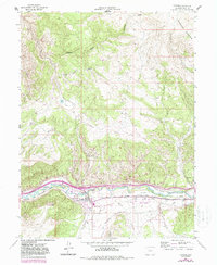 Gypsum 1962 topographic map thumbnail