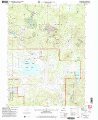 Hahns Peak 2000 topographic map thumbnail