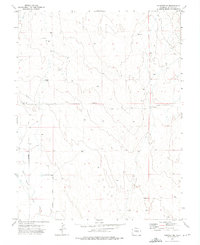 Hanover NE 1973 topographic map thumbnail