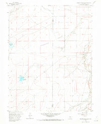 Hardesty Reservoir 1958 topographic map thumbnail