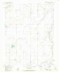 Hardesty Reservoir 1958 topographic map thumbnail