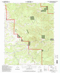 Hardscrabble Mountain 1994 topographic map thumbnail