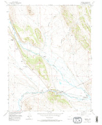 Hartsel 1956 topographic map thumbnail