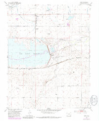 Hasty 1953 topographic map preview