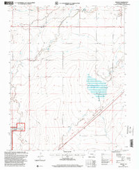 Hawley 1996 topographic map thumbnail