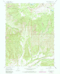 Hawxhurst Creek 1960 topographic map thumbnail