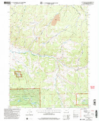 Hayden Gulch 2000 topographic map thumbnail
