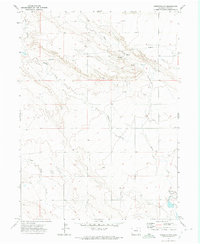 Hereford NW 1972 topographic map thumbnail