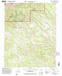 Herlick Canyon 1994 topographic map thumbnail