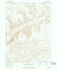 Hiawatha 1966 topographic map thumbnail