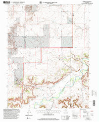 Higbee 1996 topographic map thumbnail