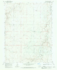 High Rock 1968 topographic map preview