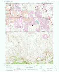 Highlands Ranch 1965 topographic map thumbnail