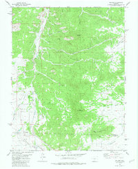 Hillside 1980 topographic map thumbnail